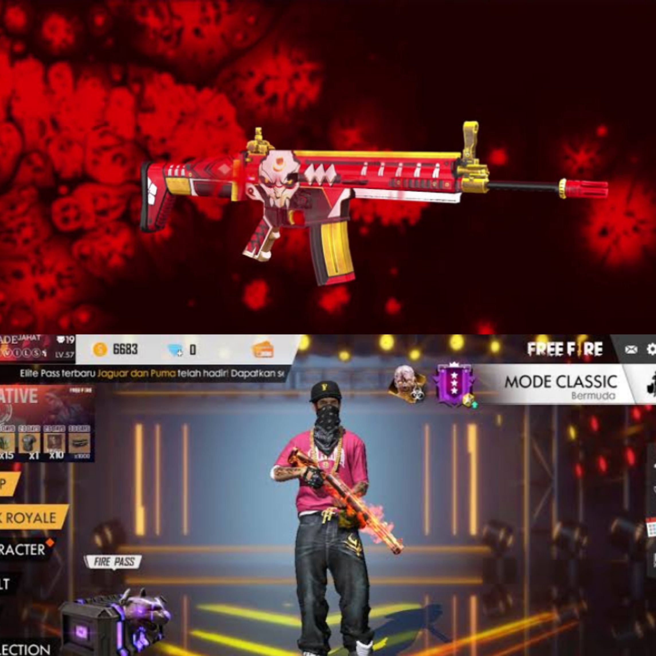 Kode Redeem FF 6 Januari 2022: Ada Bloody Vase Mask, M1887 Winterlands dan 699 Diamond FF