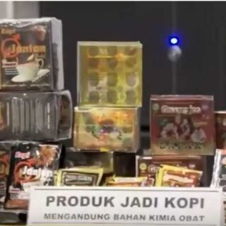 BPOM Sita Merk Kopi Dengan Kandungan Kimia Berbahaya Salah Satunya Obat Kuat
