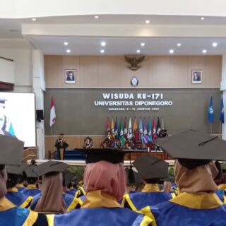 Undip Gelar Wisuda ke-171, Berhasil Luluskan 4.077 Mahasiswa
