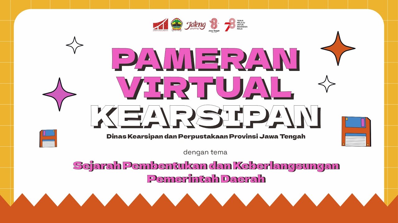 Kenang Sejarah Indonesia, Jateng Gelar Pameran Kearsipan Virtual 2023