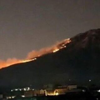 Gunung Sumbing Terbakar, Gubernur Jateng Kerahkan Helikopter BNPB