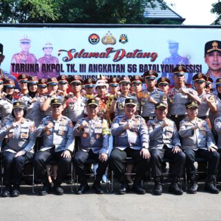 Kadiv Humas Polri Terima Kunjungan Taruna Akpol Angkatan 56