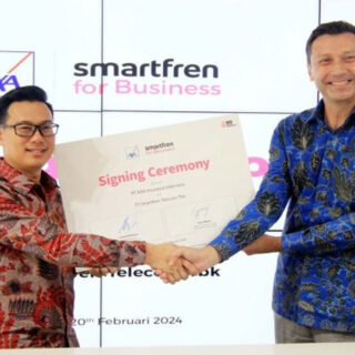 Smartfren-Laurent Bourson Kolaborasi Dorong Pertumbuhan UKM