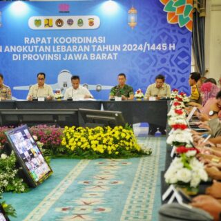 Rakor Kesiapan Angkutan Lebaran 2024, Menhub Apresiasi Pemda Provinsi Jawa Barat