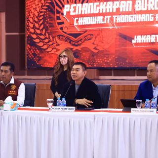 Polri Tangkap Buronan Thailand Paling Dicari