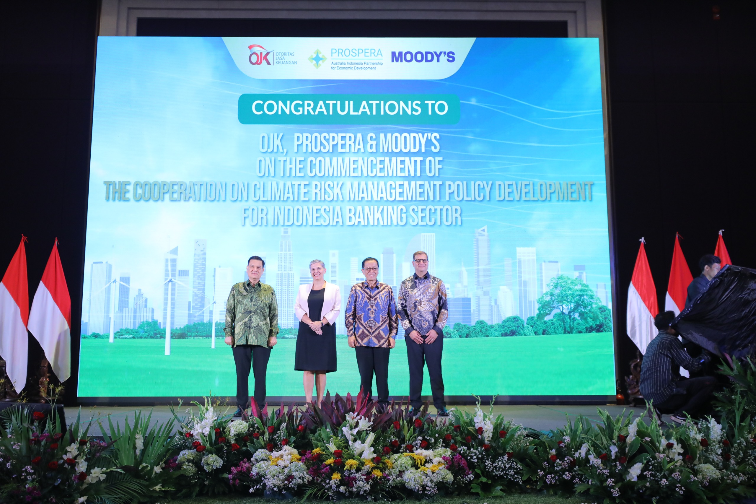 Bersama Kedutaan Australia dan Prospera OJK Perkuat Kemitraan Climate Risk Management