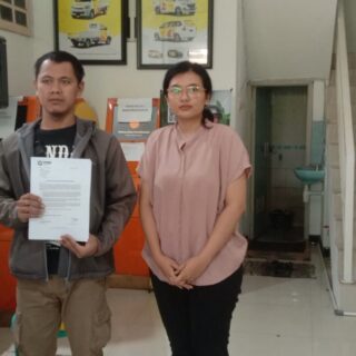 Ditabrak Mobil, Mitra Pengemudi Maxim di Semarang Diberi Santunan Segini