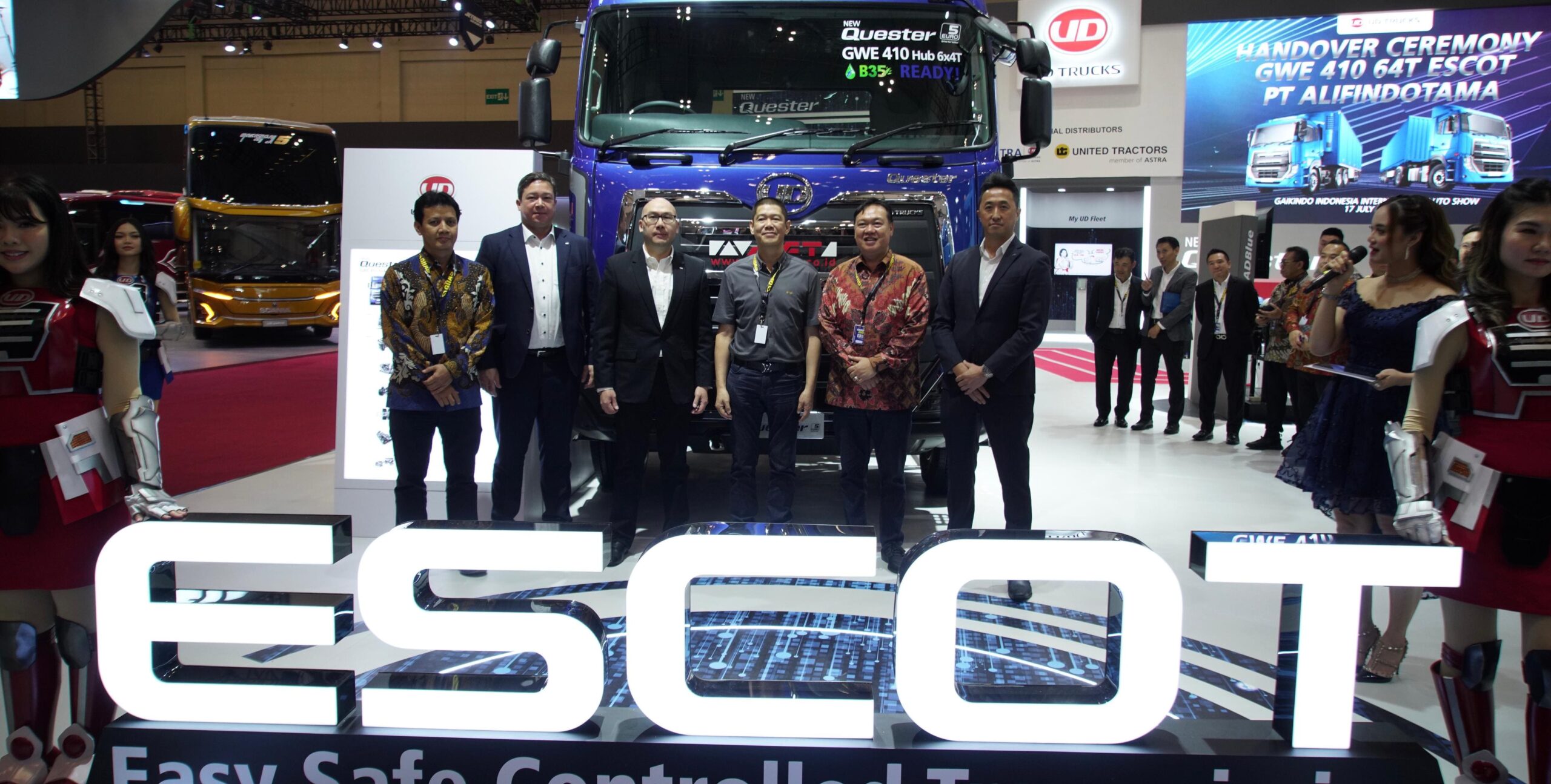 UD Trucks Luncurkan Quester Revolusioner dengan ESCOT di GIIAS 2024