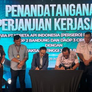 Antisipasi Penyerobotan Aset, PT KAI Jalin Kerjasama dengan Kejati Jabar