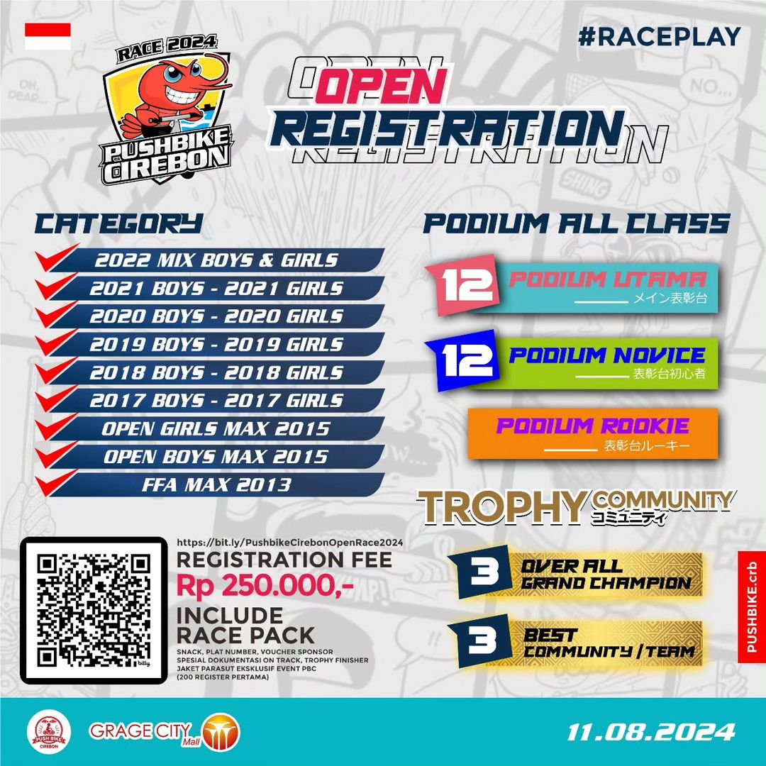 Pushbike Cirebon Open Race 2024