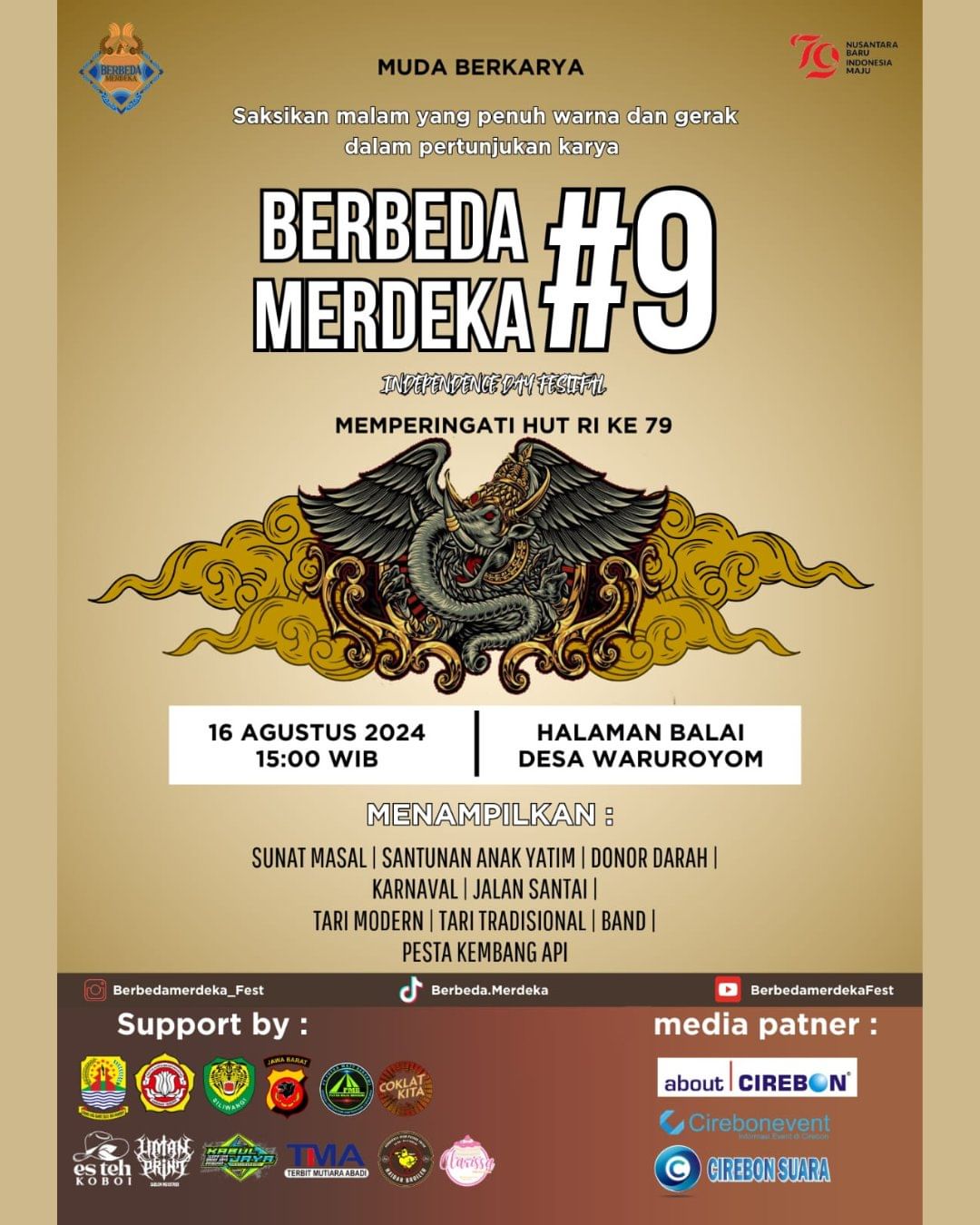 Berbeda Merdeka #9 Independence Day Festival Desa Waruroyom