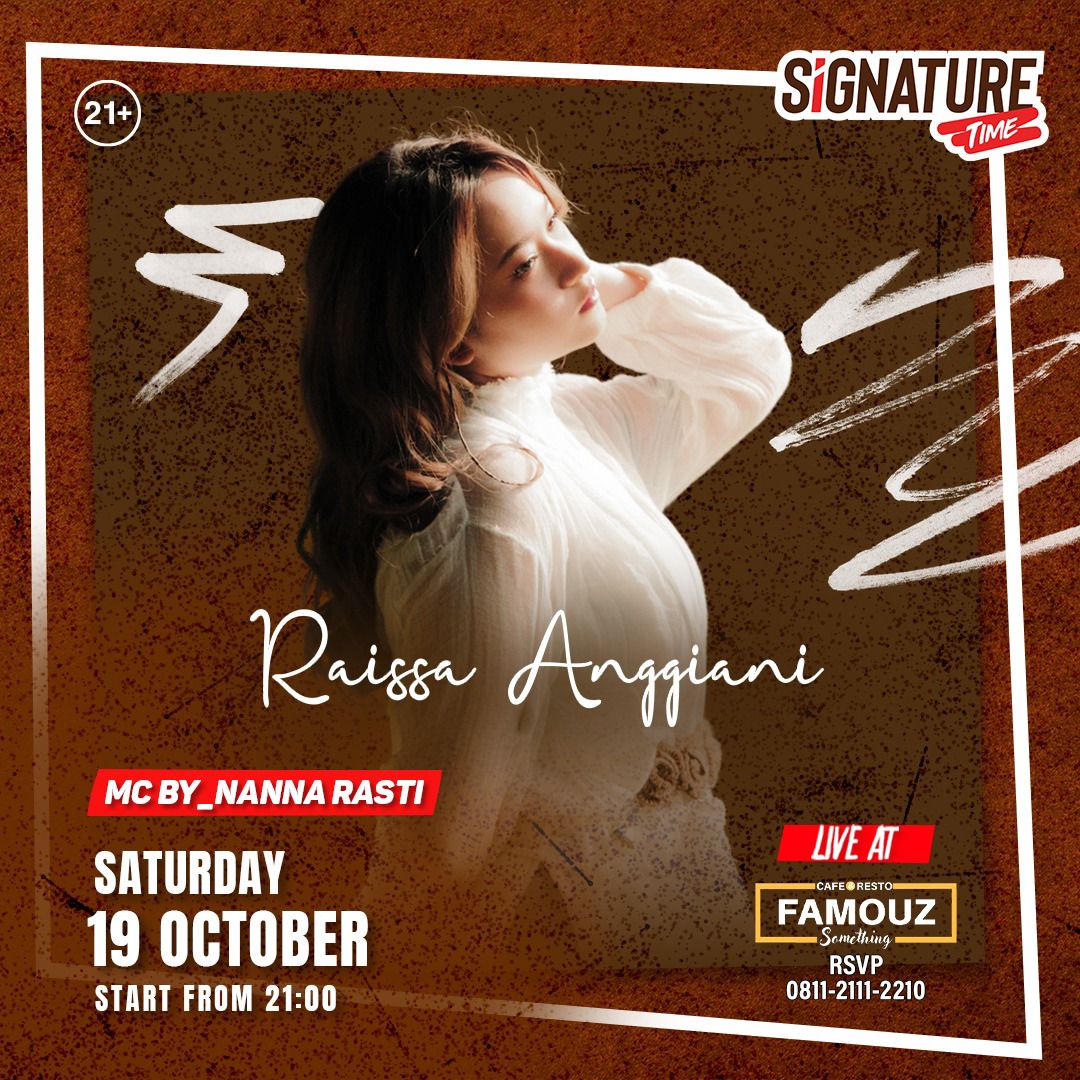 Seru-seruan Malam Minggu di "Signature Time with Raissa Anggiani", 19 Oktober 2024