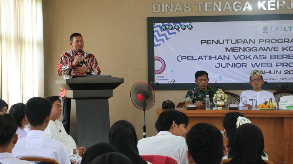 Disnaker Kota Cirebon Diapresiasi Atas Program Pelatihan Kurangi Pengangguran