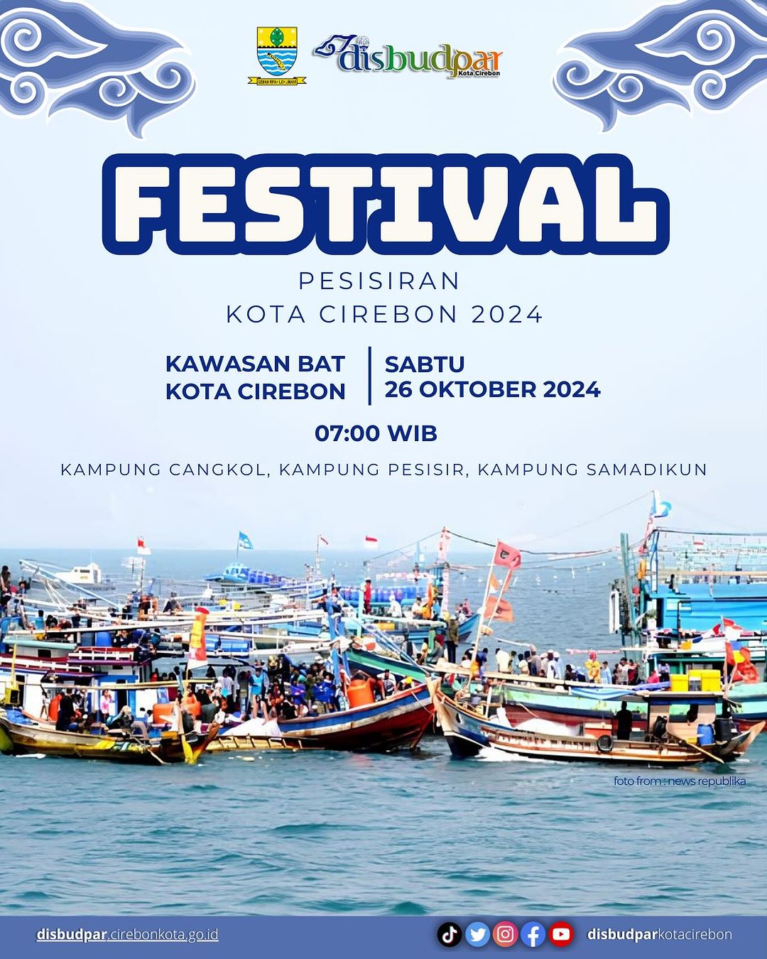 Ramaikan Festival Pesisiran Kota Cirebon 2024, Kenali Tradisi dan Budaya Laut Wong Cirebon