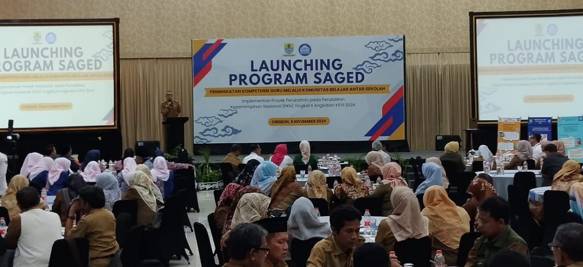 Dinas Pendidikan Kota Cirebon Luncurkan Program SAGED untuk Tingkatkan Kompetensi Guru