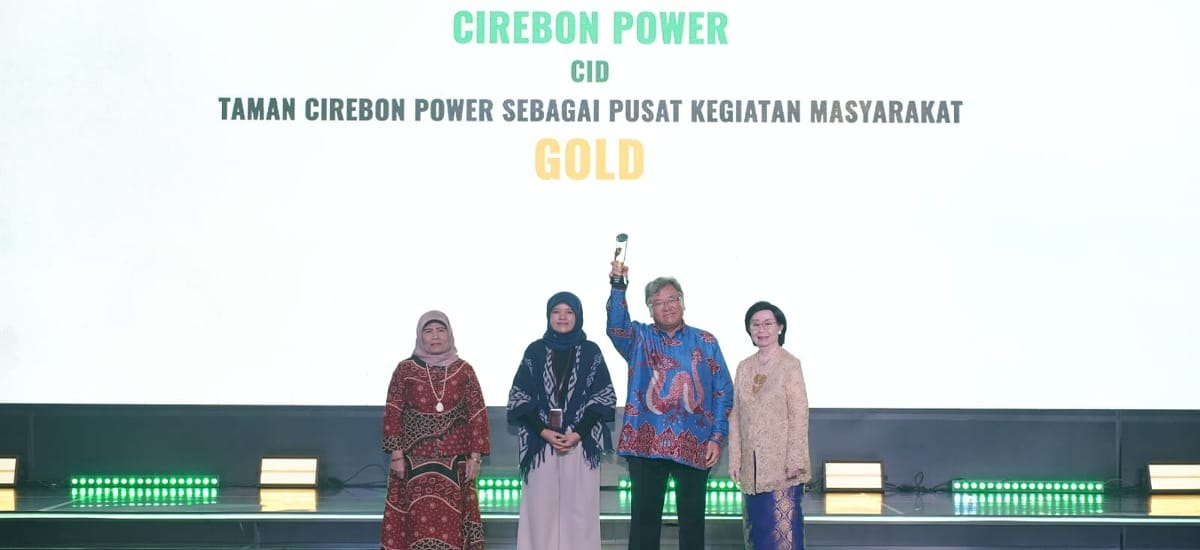 Taman Cirebon Raih Penghargaan Gold Award dalam ajang Indonesian CSR Award 2024