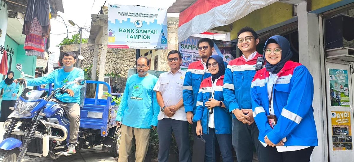 Pertamina Patra Niaga JBB Sukses Jalankan Replika Bank Sampah Lampion