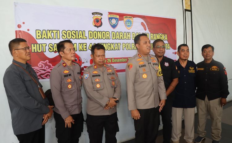 HUT ke-44, Satpam Kota Cirebon Gelar Donor Darah Bersama Masyarakat