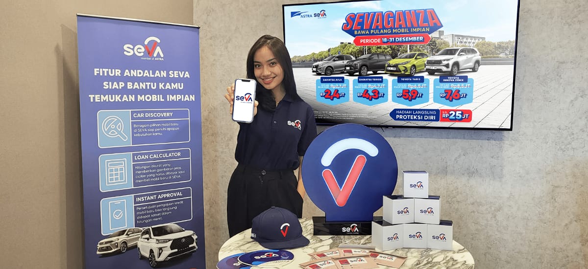 Sambut Penghujung Tahun, SEVA Hadirkan Program Khusus Beli Banyak Pilihan Mobil