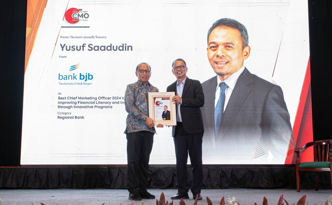 bank bjb Raih Indonesia Best CMO Award 2024 dari Warta Ekonomi