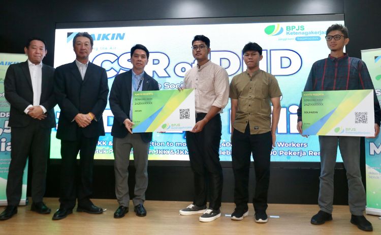 DAIKIN Dukung Kesejahteraan Pekerja Rentan melalui Program SERTAKAN di Cikarang