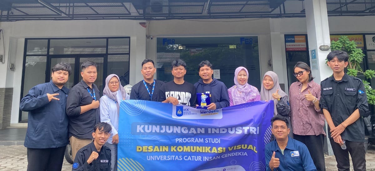 Program DKV Universitas CIC Lakukan Kunjungan Industri