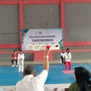 Ratusan Atlet Taekwondo Ikuti Kejuaraan Bupati Cup