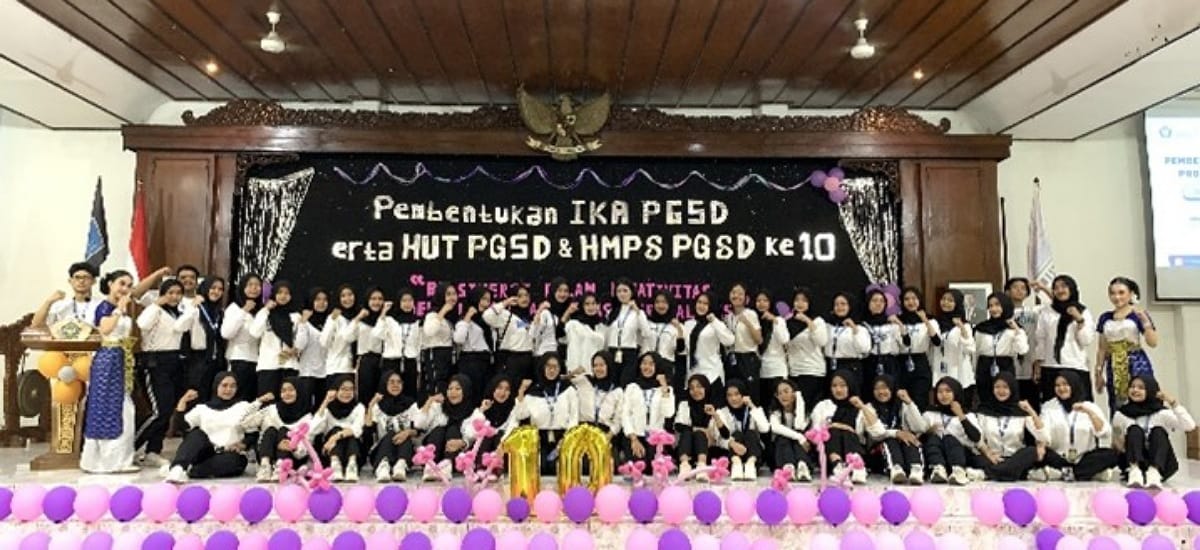 Pembentukan IKA PGSD dan HMPS PGSD Unisri Surakarta Digelar Bersamaan dengan HUT HMPS dan Prodi PGSD Unisri Surakarta Ke-10 Tahun 