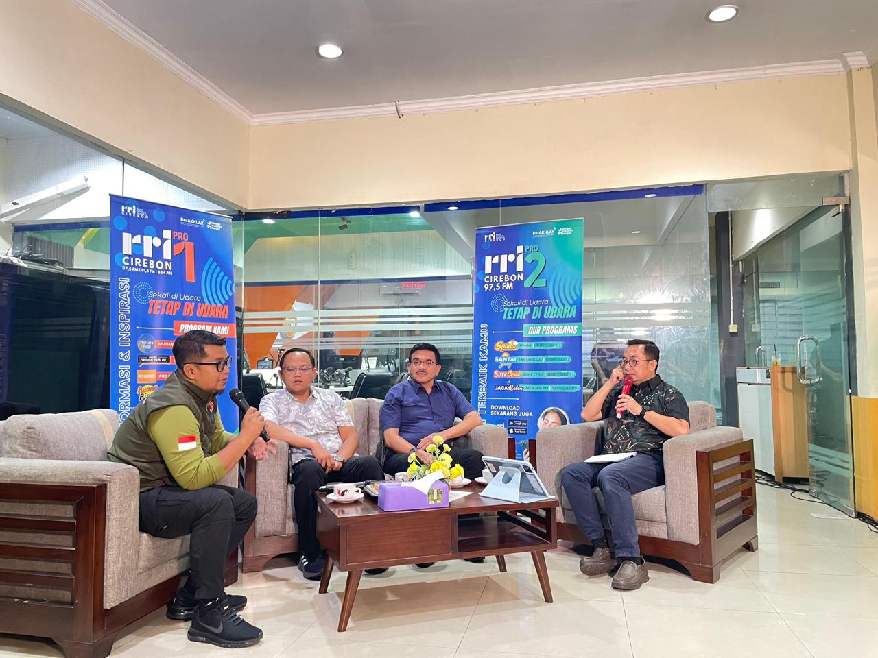 Menyapa Masyarakat Cirebon, RRI Tekankan Pentingnya Siap Siaga Bencana