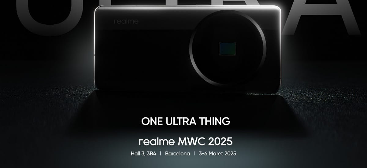 Wah, realme Siap Pamerkan Concept Phone dengan Sensor Kamera Ultra-besar di MWC 2025