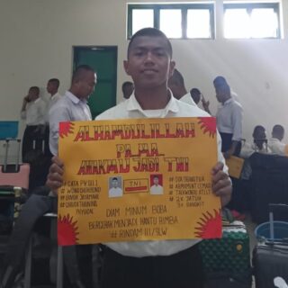 Atlet Taekwondo Kabupaten Cirebon Berhasil Lolos jadi TNI