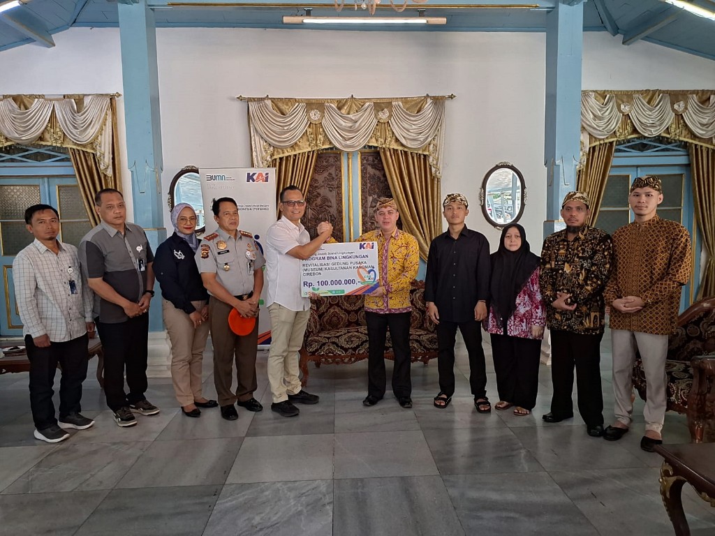 KAI Daop 3 Cirebon Turut Lestarikan Sejarah, Budaya dan Kesenian Cirebon