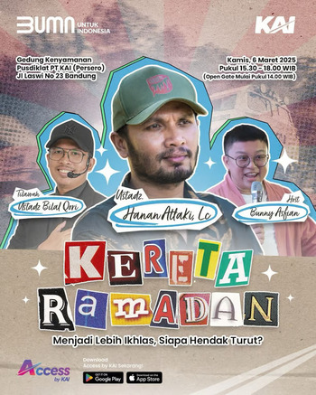 KAI Gelar "Kereta Ramadan": Menjadi Lebih Ikhlas, Siapa Hendak Turut?