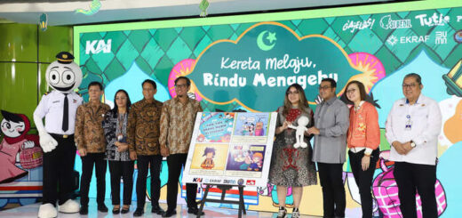 KAI Dukung Kemajuan Industri Kreatif dan Intellectual Property (IP) Lokal Melalui Livery Idul Fitri di Kereta Api