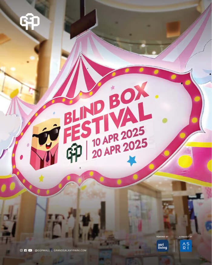 Ada Blind Box Festival di Grand Galaxy Park Bekasi