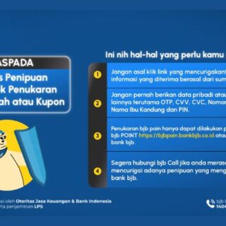 bank bjb Imbau Nasabah Agar Waspada Terhadap Segala Bentuk Modus Penipuan