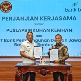 bank bjb Perkuat Sinergi dengan Kemhan Melalui Penandatangan Nota Kesepahaman Mengenai Jasa Produk Keuangan