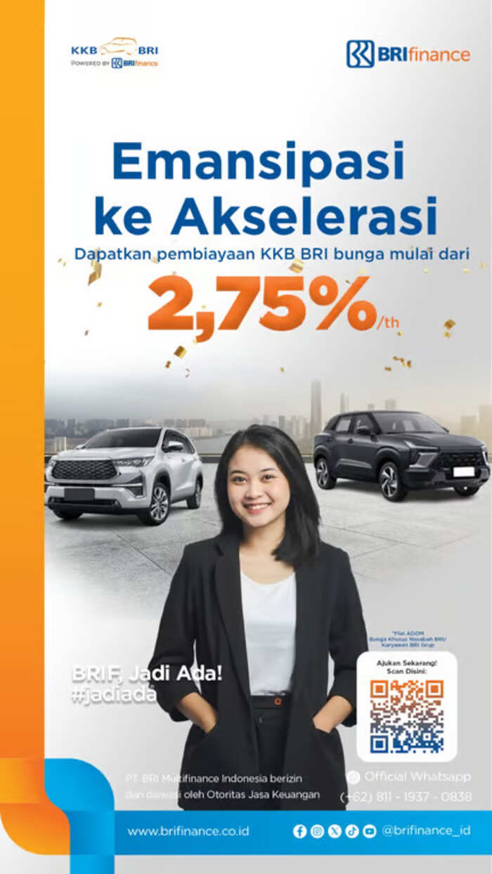 Kartini Zaman Now, Mandiri Finansial Lewat Solusi BRI Finance