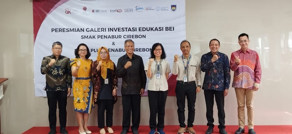 SMAK Penabur dan SMAK Plus Penabur Cirebon Resmi Luncurkan Galeri Investasi Edukasi BEI