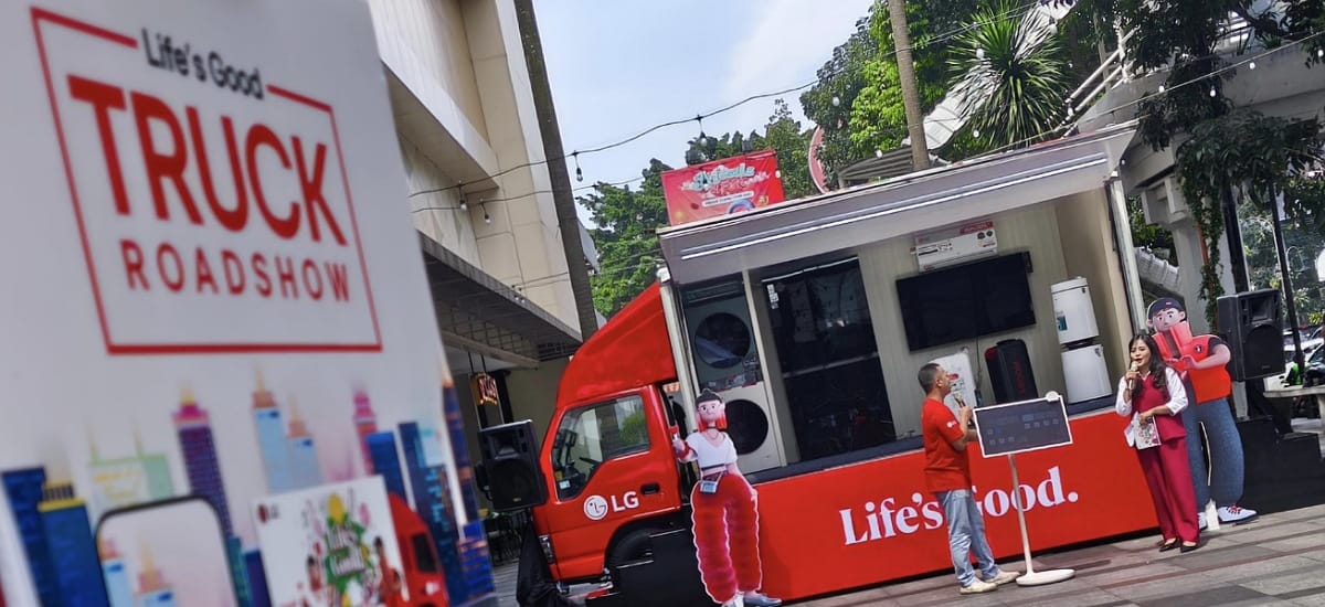 LG Hadirkan Kampanye Life’s Good Truck, Tawarkan Pengalaman Langsung Produk Elektronik Premium