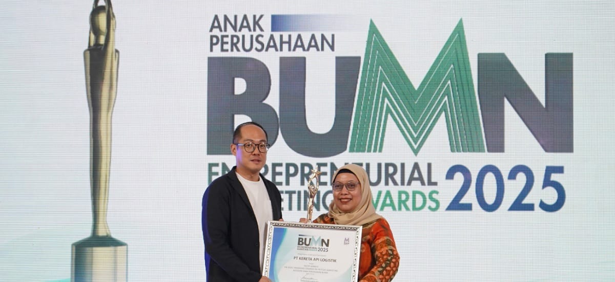 KAI Logistik Raih Penghargaan BUMN Entrepreneurial Marketing Awards 2025