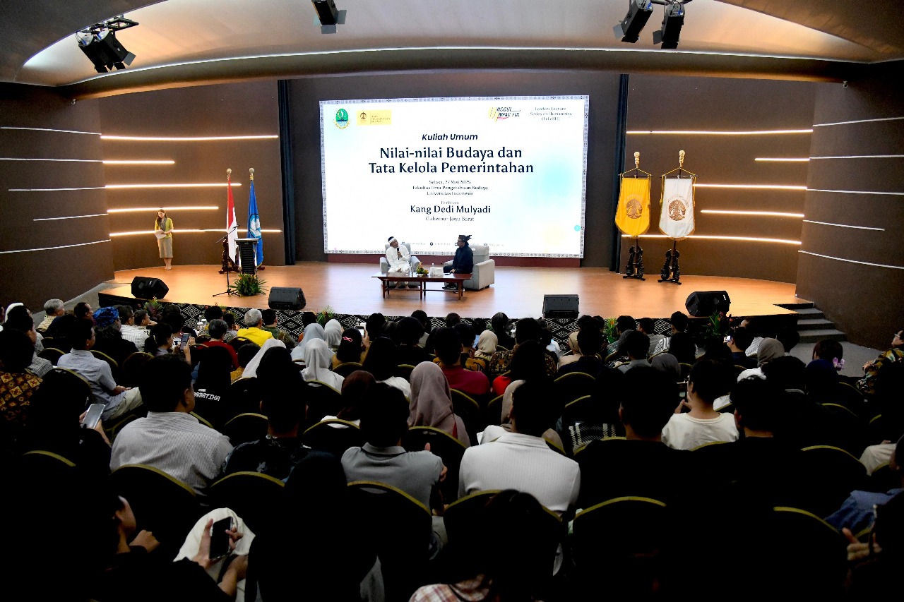 KDM Paparkan Konsep Pembangunan Berbasis Budaya Saat Berikan Kuliah Umum di UI