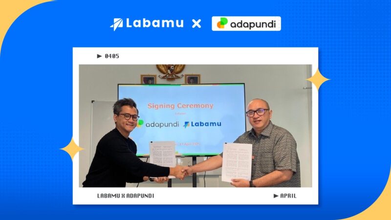 Labamu dan Adapundi Luncurkan Solusi Pembiayaan Terintegrasi untuk Merchant Aktif Labamu