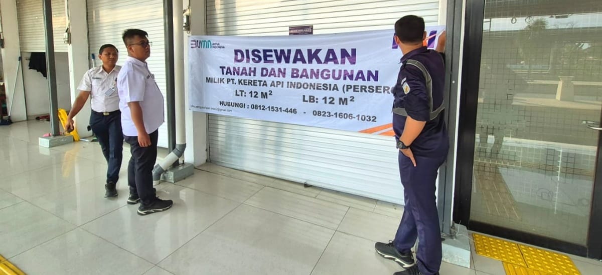 KAI Daop 3 Cirebon Optimalkan Aset untuk Tambahan Pendapatan Non-Angkutan