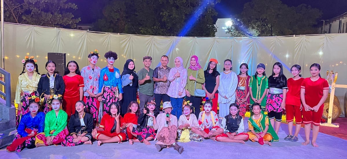 Dandim 0620 Kabupaten Cirebon Apresiasi Pagelaran Seni Budaya di Baraja Amphitheater Cirebon