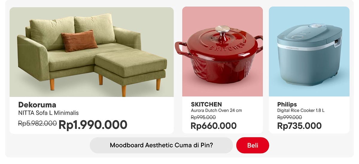 Blibli Double Day 6.6, Wujudkan Home Goals dengan Lengkapi Keindahan Ruanganmu