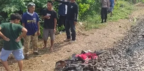 Respon Cepat Polres Banjar Menangani dan Evakusi Korban Tertabrak Kereta Api