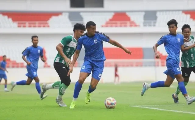 PSIS Semarang Tahan Imbang PSMS Medan 1-1 dalam Latihan Bersama di Jatidiri