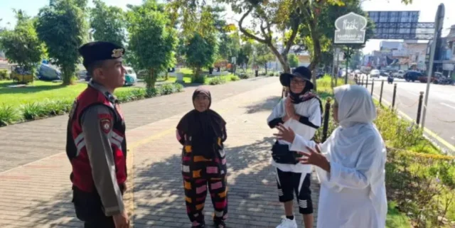 Polisi Ciamis Tingkatkan Patroli di Tempat Ramai, Antisipasi Gangguan Kamtibmas
