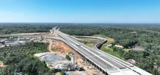 Interchange Ness Muara Jambi Hampir Rampung, Waktu Tempuh ke Kota Jambi Cepat